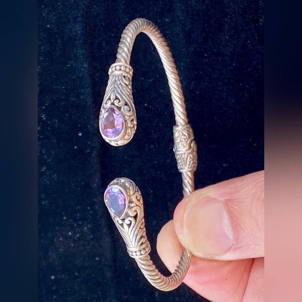 Torc. Norse Viking bracelet. 925 silver.